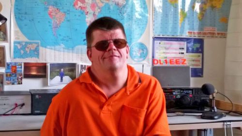 DL1EEZ an seiner Amateurfunkstation